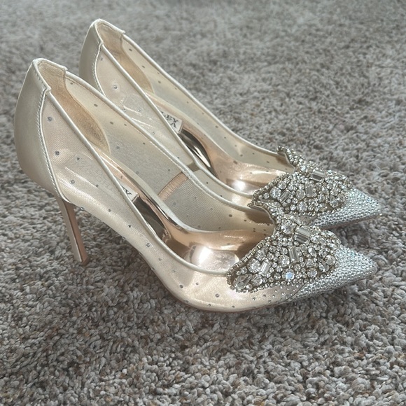 Badgley Mischka embellished heels - Picture 4 of 4